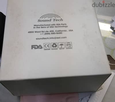 سماعتين لعلاج ضعف السمع مكونات أمريكية ماركة Sound Tech