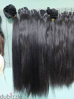 اكستنشن شعر طبيعي ١٠٠% هندي 0