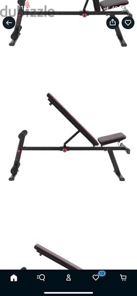 500 Fold-Down / Incline Weight Bench 1