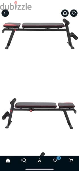 500 Fold-Down / Incline Weight Bench 2