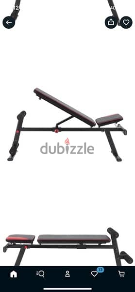 500 Fold-Down / Incline Weight Bench 3
