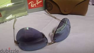 نظارة شمسية (ريبان افياتور) اصلية / Ray Ban Aviator Original/Made in I