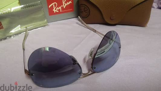 نظارة شمسية (ريبان افياتور) اصلية / Ray Ban Aviator Original/Made in I