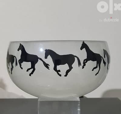 Signed Steven Correia Etched Glass ArtLimited Edition  Bowl