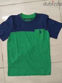 us polo t shirt size 5,6 years