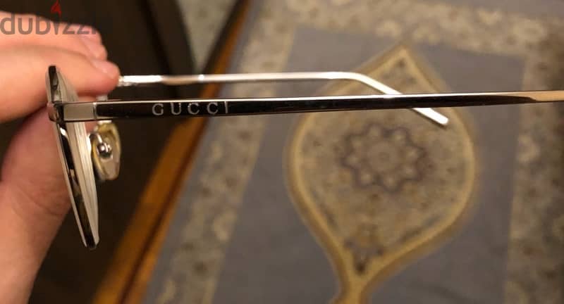 Gucci silver eyewear/glasses 2