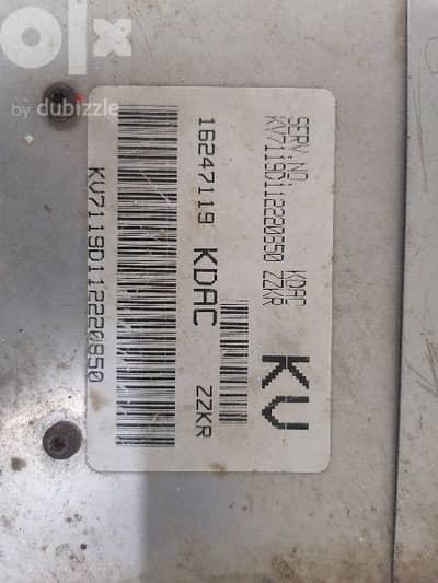 كنترول دايو لانوس ١ كود kv يعمل بكفاءه