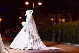 فستان زفاف ابيض 0
