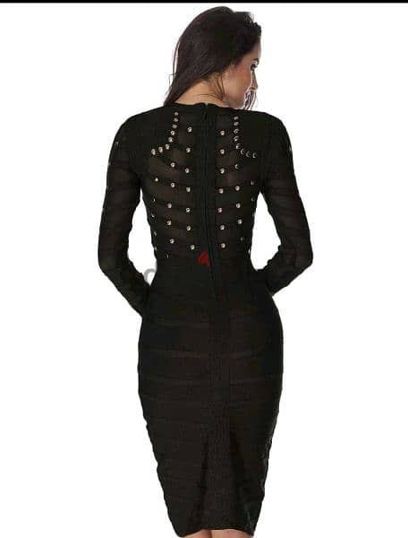 shein black dress  size small stretch  فستان اسود 0