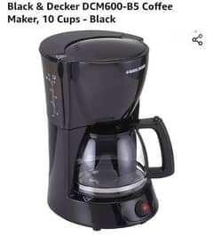 coffee maker black and decker