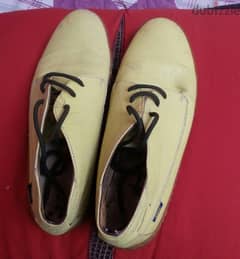 حذاء رجالي جلد طبيعي مقاس 42 ماركة Rimini