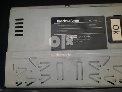 black volume radio