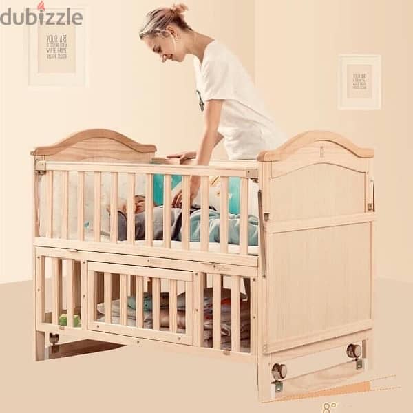 سرير اطفال متعدد الاستخدامات  موديل جديد مميز جدا 8