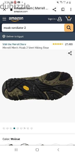 Merrell moab 2 vent hiking shoes 41 مقاس ميريلل 3