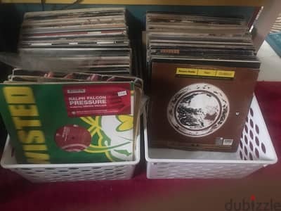 170 vinyls records  house music