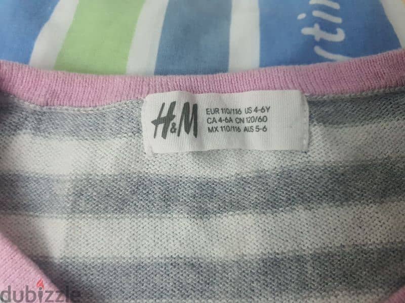 H&M dress فستان بناتي خريفي 1