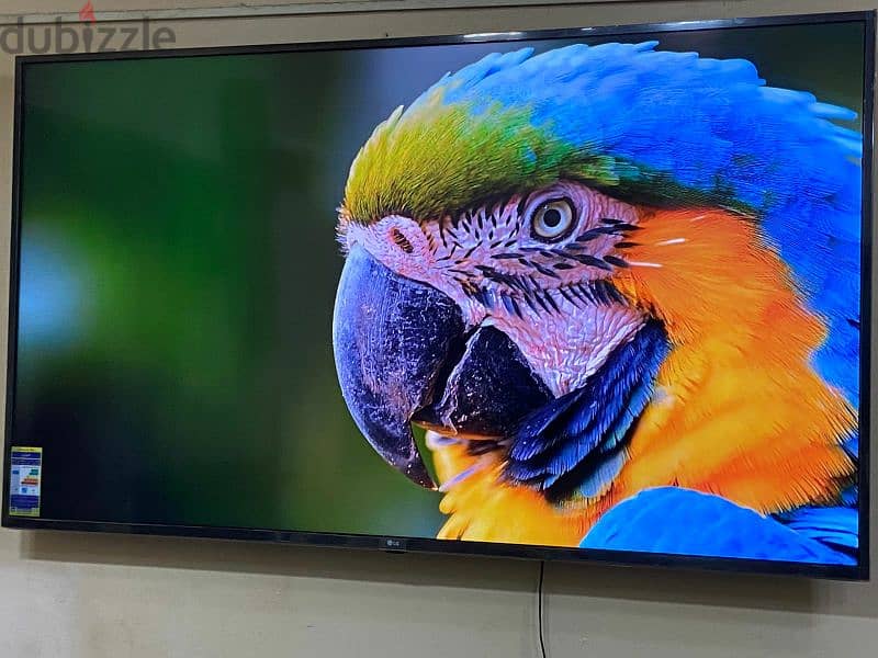 بحاله الزيروو ل جى49اسمارت رسيفر داخلى4k-UHD-IPS بلكارتونه بملحقاتها 12