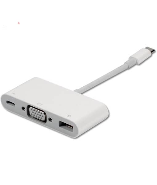 Apple USB-C VGA Multiport Adapter أصلى بحالة الزيرو 2