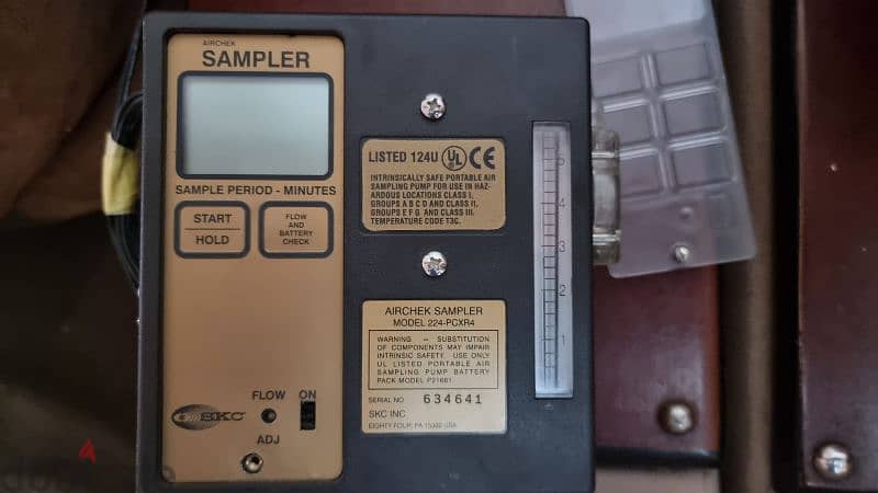 2 SKC  - Air check Sampler & flow meter Dry Cal 2