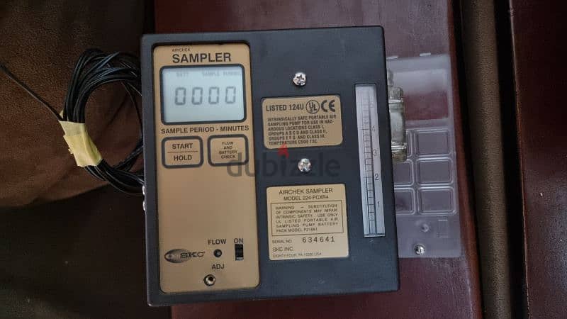 2 SKC  - Air check Sampler & flow meter Dry Cal 7