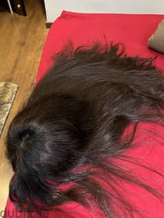Natural hair wig - roo hair