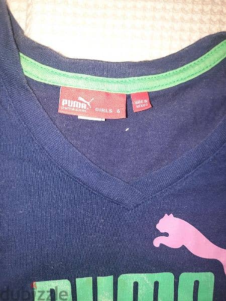 original Puma shirt size 6 1