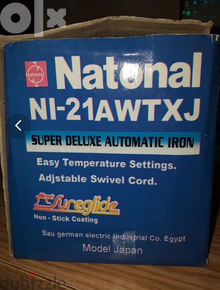 Super Deluxe Automatic Iron/New Item/NI_21AWTXJ-model Japan 1