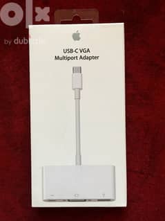 Apple USB-C VGA Multiport Adapter أصلى بحالة الزيرو
