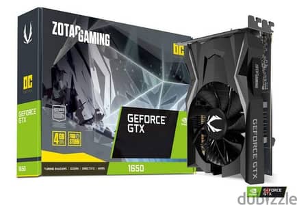 GeForce 1650  4GB OC edtion zotak