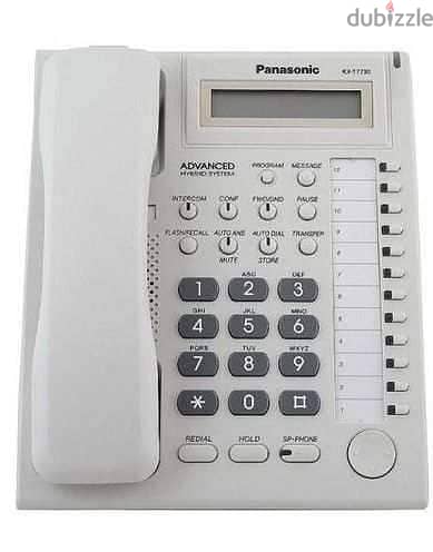 عدة باناسونيك اورجينال صناعة ماليزي مستعمل شبه جديد panasonic kx-t7730