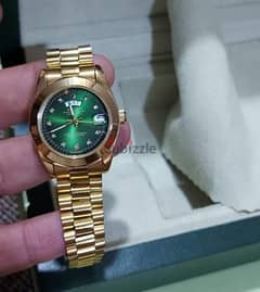 rolex for women gold plated 18k