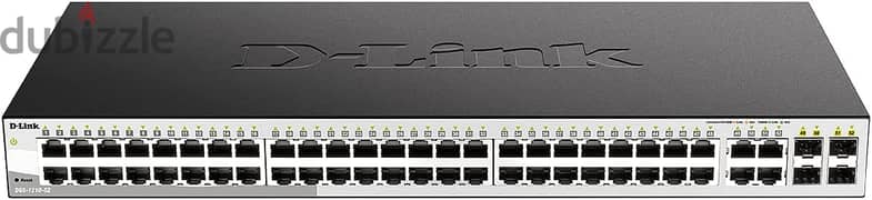 D-Link PoE+ Switch, 48 52 Port Smart Managed Layer 2+ Gigabit Ethernet