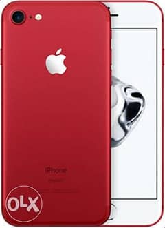 iphone 7 بدون فيس تايم -128 جيجا بايت,الجيل الرابع ال تى اى,لون احمر 0
