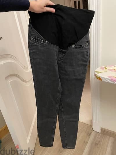 Black pregnancy jeans H&M