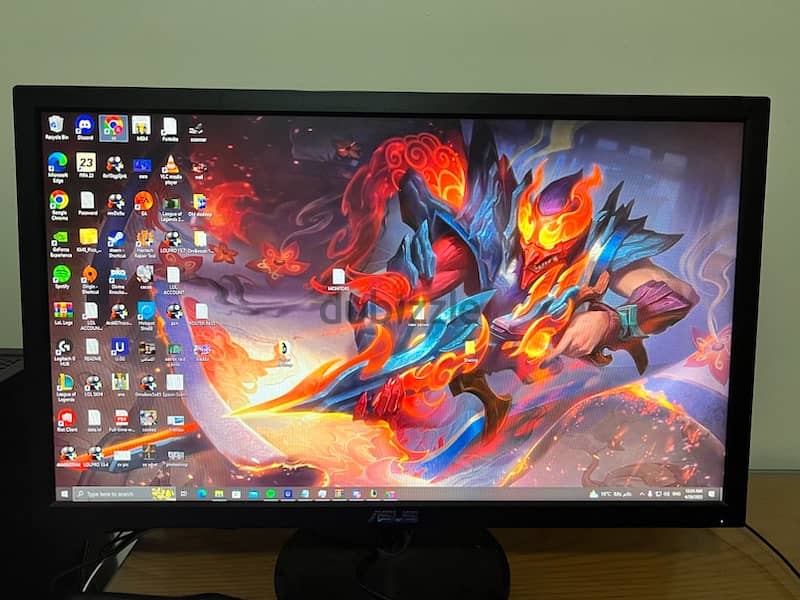 ASUS VP248H gaming monitor- 24 inch Full HD, 1ma , 75hz, شاشة جيمينج 0