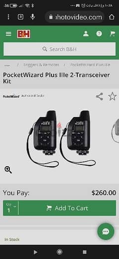 PocketWizard Plus IIIe 2-Transceiver Kit