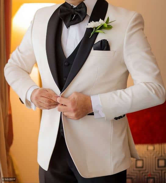 Groom wedding suit بدلة عريس 2