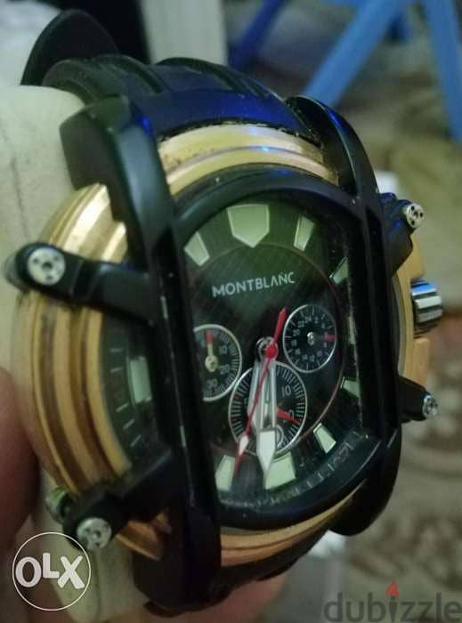 ساعة Montblanc كرونوجراف فرست كوبى وارد السعودية 1