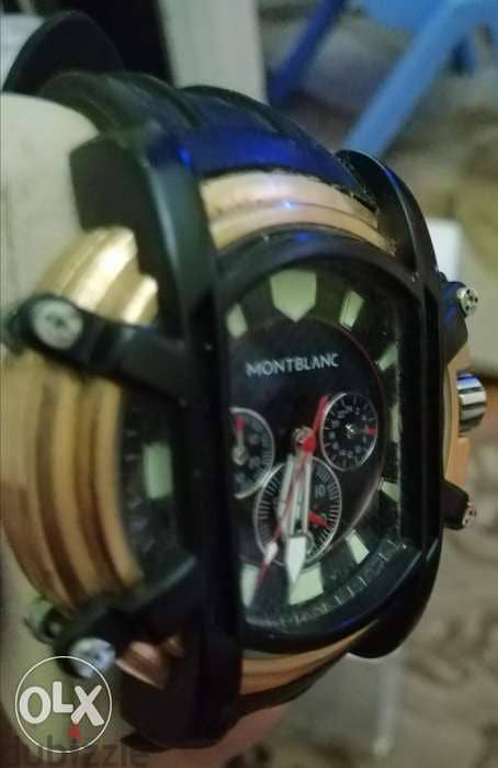 ساعة Montblanc كرونوجراف فرست كوبى وارد السعودية 3