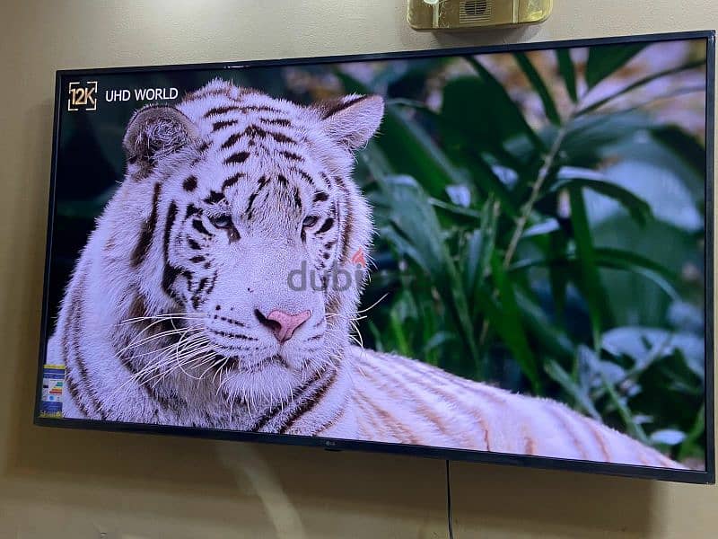 بسعر نهائي والتجار يمتنعون (ل جى49"اسمارت/رسيفر داخلى 4k-UHDريموت ماوس 9