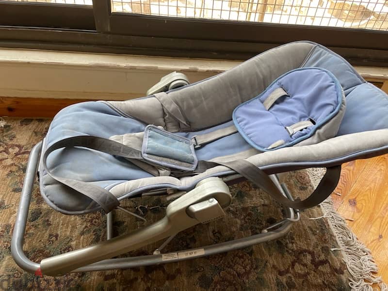 3 items Chicco car chair , Pre maman posset and Maclaren baby chair 15