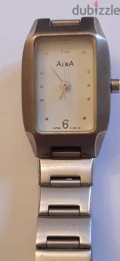 ساعة ألبا Alba  originalحريمي,أصلية  يابانية 0