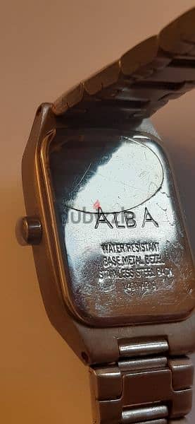 ساعة ألبا Alba  originalحريمي,أصلية  يابانية 3
