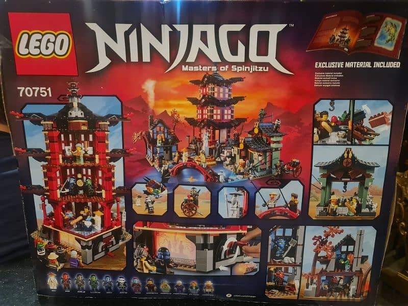 NinjaGo LEGO (Temple of Airjitzu] 1