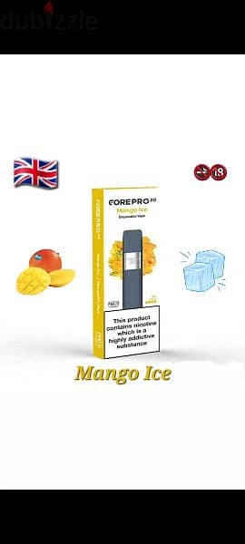 British UK Core Pro Disposable Vape (imported from UK) 9
