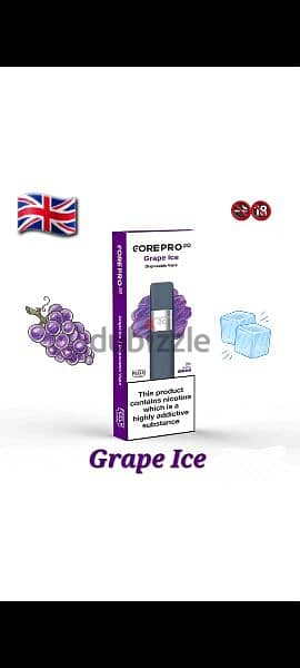 British UK Core Pro Disposable Vape (imported from UK) 12