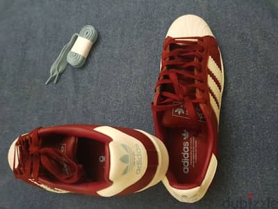 Adidas Original Superstar - Red Leather shoes