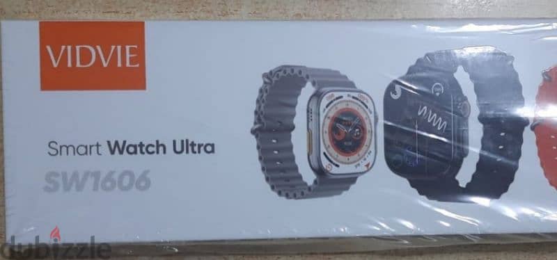 ساعه    Vidvie Smart Watch Ultra اصلى وارد المانيا جديده بالعلبة 1