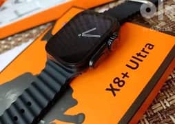 x8 ultra plus smart watch ساعة silver 0