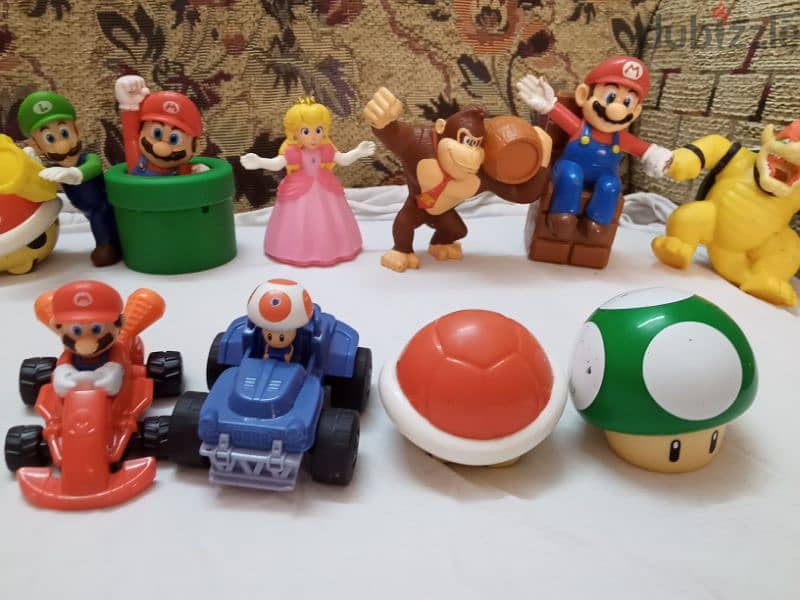 original Nintendo Super mario classic  toys العاب سوبرماريو اصلية 3